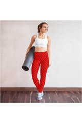 Legging de yoga à carreaux Brickhouse