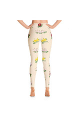 Legging de yoga floral