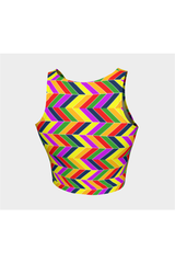 Haut athlétique à chevrons de toutes les couleurs Haut athlétique à chevrons de toutes les couleurs