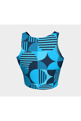 Haut de sport bleu Bauhaus