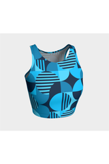 Haut de sport bleu Bauhaus