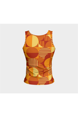 Débardeur ajusté orange Bauhaus