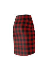 Jupe crayon à carreaux Buffalo pour femme