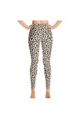 Legging de yoga à imprimé léopard