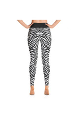 Legging de yoga à imprimé zèbre