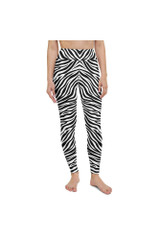 Legging de yoga à imprimé zèbre