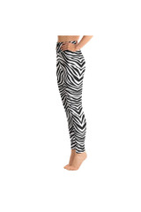 Legging de yoga à imprimé zèbre