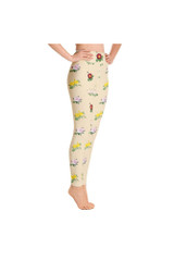 legging de yoga à fleurs legging de yoga à fleurs