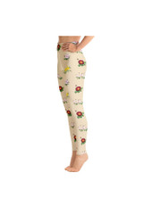 legging de yoga à fleurs legging de yoga à fleurs
