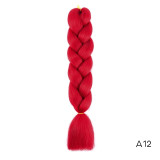 Hair Braid Synthetic Crochet Hair Extensions Jumbo False Braid Ombre Braiding Hair Pink Grey Blue Color Dreadlocks Kanekalon