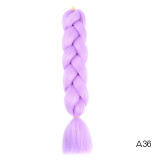 Hair Braid Synthetic Crochet Hair Extensions Jumbo False Braid Ombre Braiding Hair Pink Grey Blue Color Dreadlocks Kanekalon