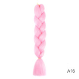 Hair Braid Synthetic Crochet Hair Extensions Jumbo False Braid Ombre Braiding Hair Pink Grey Blue Color Dreadlocks Kanekalon