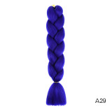 Hair Braid Synthetic Crochet Hair Extensions Jumbo False Braid Ombre Braiding Hair Pink Grey Blue Color Dreadlocks Kanekalon