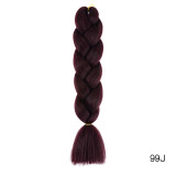 Hair Braid Synthetic Crochet Hair Extensions Jumbo False Braid Ombre Braiding Hair Pink Grey Blue Color Dreadlocks Kanekalon