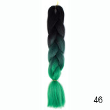 Hair Braid Synthetic Crochet Hair Extensions Jumbo False Braid Ombre Braiding Hair Pink Grey Blue Color Dreadlocks Kanekalon