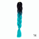 Hair Braid Synthetic Crochet Hair Extensions Jumbo False Braid Ombre Braiding Hair Pink Grey Blue Color Dreadlocks Kanekalon