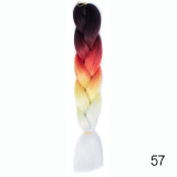 Hair Braid Synthetic Crochet Hair Extensions Jumbo False Braid Ombre Braiding Hair Pink Grey Blue Color Dreadlocks Kanekalon