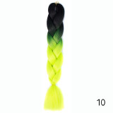 Hair Braid Synthetic Crochet Hair Extensions Jumbo False Braid Ombre Braiding Hair Pink Grey Blue Color Dreadlocks Kanekalon