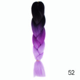 Hair Braid Synthetic Crochet Hair Extensions Jumbo False Braid Ombre Braiding Hair Pink Grey Blue Color Dreadlocks Kanekalon