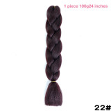 MANWEI 100g 24 Inch Synthetic Braiding Ombre Color Synthetic Hair Extension Crochet Twist Jumbo Braiding Kanekalon Hair