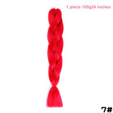 MANWEI 100g 24 Inch Synthetic Braiding Ombre Color Synthetic Hair Extension Crochet Twist Jumbo Braiding Kanekalon Hair