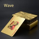 Playing Cards Plastic Poker Card Game Waterproof Poker Texas Hold'em  Blackjack Game Cards  Dropship Gold Card Game Customizable