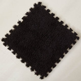 Foldable Carpets for Living Room Plush Soft Climbing Carpet Split Joint Bath Room Anti-skid Rugs