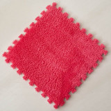 Foldable Carpets for Living Room Plush Soft Climbing Carpet Split Joint Bath Room Anti-skid Rugs