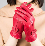 2020  Women's Genuine leather Sheepskin gloves