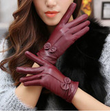 2020  Women's Genuine leather Sheepskin gloves