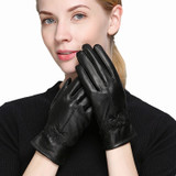 2020  Women's Genuine leather Sheepskin gloves