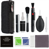 Camera Cleaning Kit Suit LENS Dust Cleaner Brush Air Blower Wipes Clean Cloth
