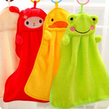 Cute Children Baby Towels Soft Coral Fleece Kid Child Towel Cartoon New born Infant Towel