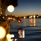 LED Ramadan Lantern Wind Lights Decor For Home Eid Mubarak Islamic Muslim Party