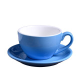 200ml Coffee Mug Tea Espresso Cup Saucer Set Gold Handel Cappuccino Afternoon Tea Cup high-grade Ceramic  Cup