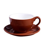 200ml Coffee Mug Tea Espresso Cup Saucer Set Gold Handel Cappuccino Afternoon Tea Cup high-grade Ceramic  Cup