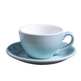 200ml Coffee Mug Tea Espresso Cup Saucer Set Gold Handel Cappuccino Afternoon Tea Cup high-grade Ceramic  Cup