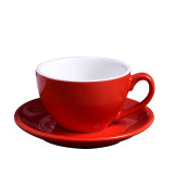 200ml Coffee Mug Tea Espresso Cup Saucer Set Gold Handel Cappuccino Afternoon Tea Cup high-grade Ceramic  Cup