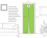 PVC Door Sticker Modern 3D Abstract Fashion Line Silver Pearl Wallpaper Door Poster Self-Adhesive