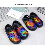 Women's Summer Sandals Beach Women Men Slip-on Shoes Slippers Female Male Crocks
