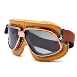 Retro Motorcycle Glasses Vintage Steampunk ATV Bike Chopper Helmet Ski Sunglasses