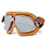 Retro Motorcycle Glasses Vintage Steampunk ATV Bike Chopper Helmet Ski Sunglasses