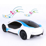 3D LED Light Music Electric Flashing Car Children Kids Educational Toy