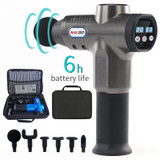 USB Charge LCD Display Body Massage Gun Exercising Muscle