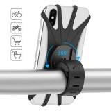Bike mobile phone bracket silicone motorcycle bicycle universal handlebar bracket bicycle accessories bicycle