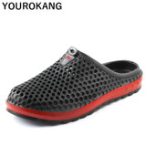 Summer Men Slippers  Outdoor Garden Shoes Lightweight