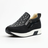Women Shoes High Black White Pink Sneakers For Women Outdoor Sports