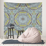 Black Mandala Indian Tapestry Wall Hanging Bohemian