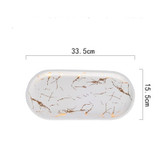 Best Gold Marble Glazes Ceramic Party Tableware Set Porcelain Breakfast Plates