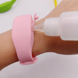 Hand Sanitizer Disinfectant Sub-packing Silicone Bracelet Wristband